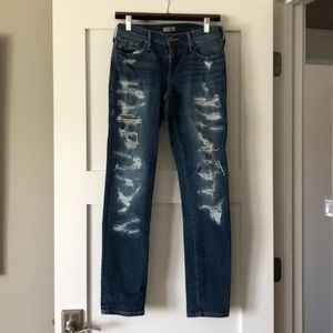 True Religion Victoria Skinny Cigarette Jeans